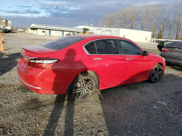 Vin: 1hgcr2f57ga096815, lot: 47141755, honda accord sport 20163
