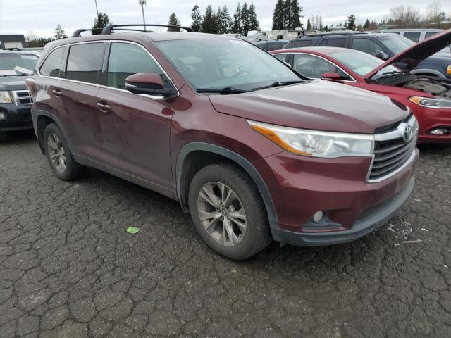 Vin: 5tdbkrfh7gs327801, lot: 45739575, toyota highlander le 20164
