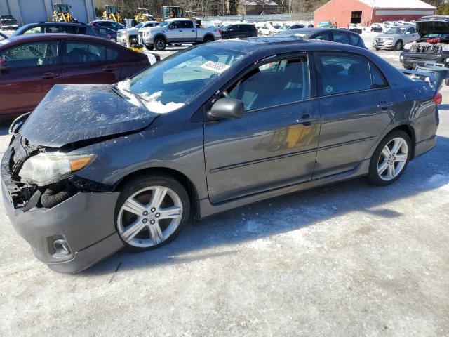 TOYOTA COROLLA BA 2013 gray  gas 2T1BU4EE0DC966000 photo #1