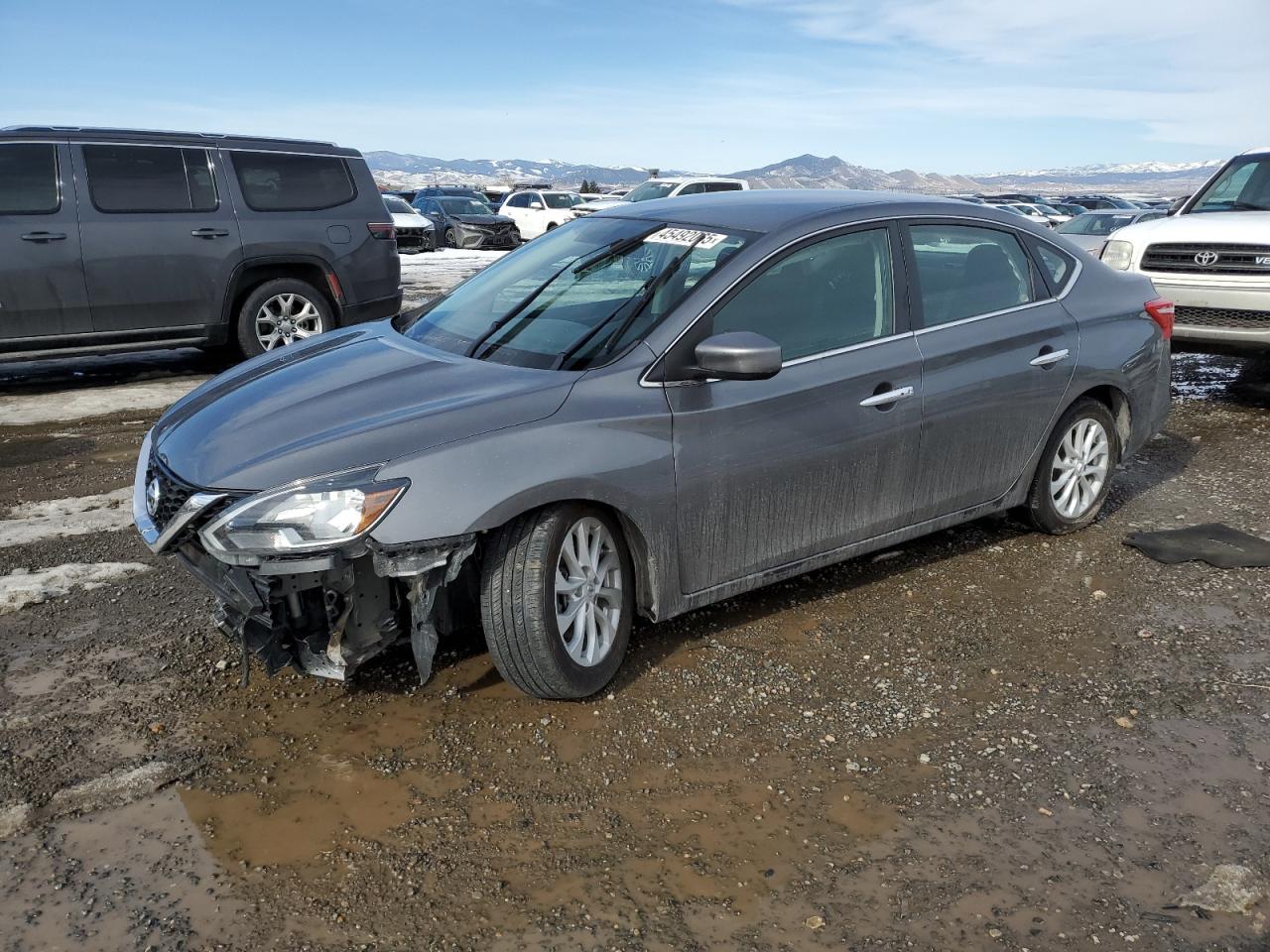 Lot #3211802423 2019 NISSAN SENTRA S