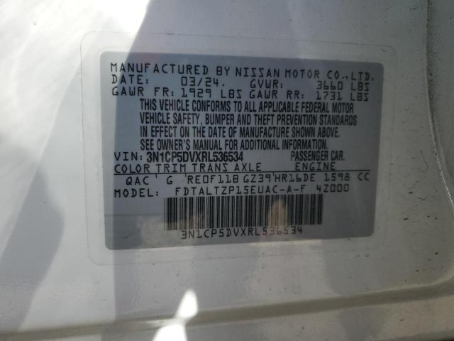 2024 NISSAN KICKS SR - 3N1CP5DVXRL536534