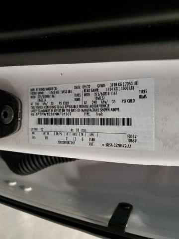 2022 FORD F150 SUPER - 1FTFW1E88NKF01307