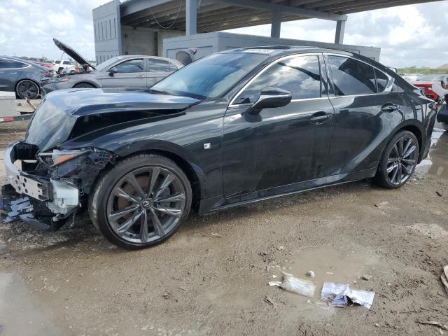 LEXUS IS 350 F S 2021 black  gas JTHGZ1B2XM5040070 photo #1