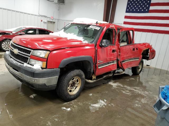 CHEVROLET SILVERADO 2006 red  diesel 1GCHK23DX6F208464 photo #1