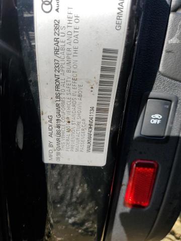2017 AUDI A4 ULTRA P WAUKMAF43HN041134