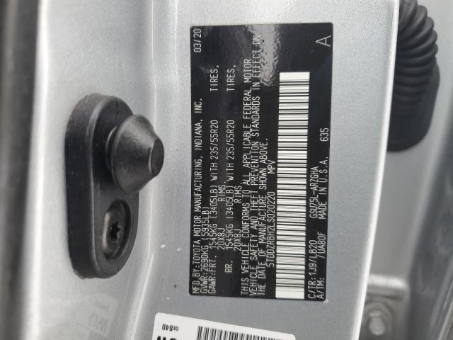 2020 TOYOTA HIGHLANDER - 5TDDZRBH2LS020220