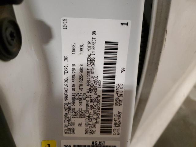 2016 TOYOTA TUNDRA CRE - 5TFDW5F18GX520770