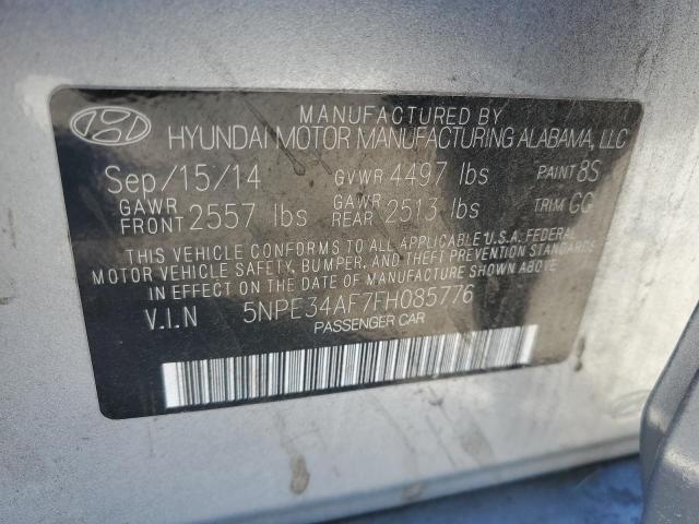2015 HYUNDAI SONATA SPO - 5NPE34AF7FH085776