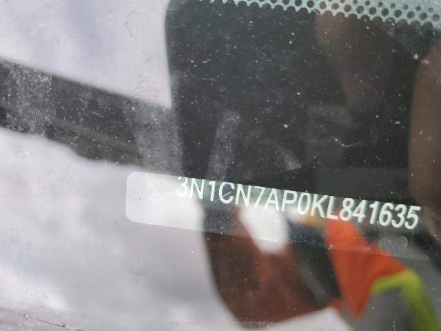 2019 NISSAN VERSA S - 3N1CN7AP0KL841635