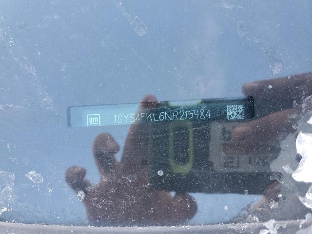 2022 CADILLAC ESCALADE S - 1GYS4FKL6NR215984