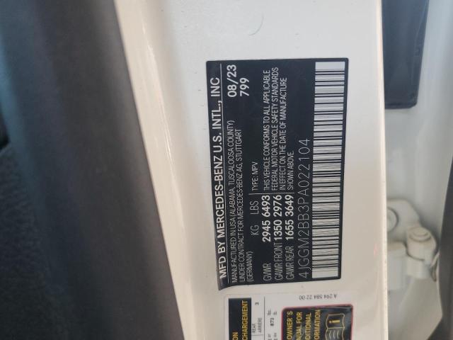 2023 MERCEDES-BENZ EQE SUV 35 4JGGM2BB3PA022104