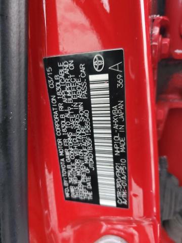 2015 TOYOTA PRIUS C - JTDKDTB35F1585540