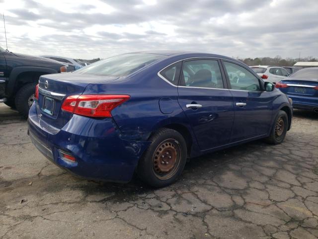 NISSAN SENTRA S 2018 blue  gas 3N1AB7APXJY275761 photo #4