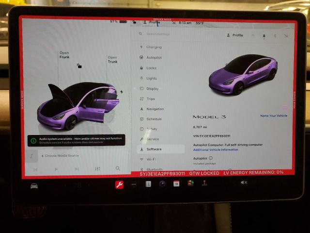 2023 TESLA MODEL 3 - 5YJ3E1EA2PF693011