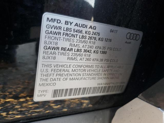 2018 AUDI Q5 PREMIUM - WA1ANAFY4J2013584