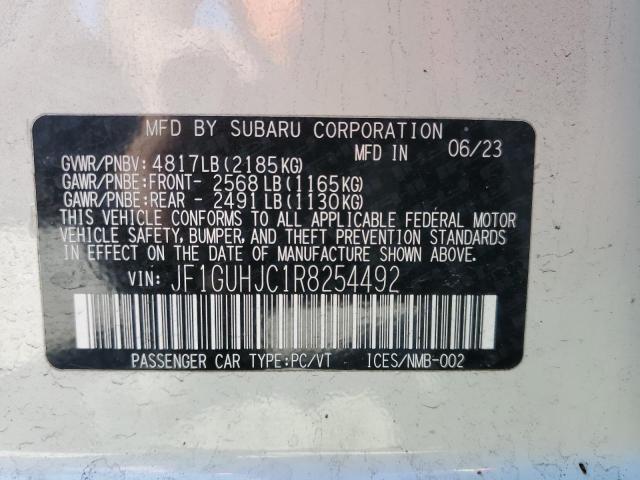 2024 SUBARU IMPREZA RS JF1GUHJC1R8254492