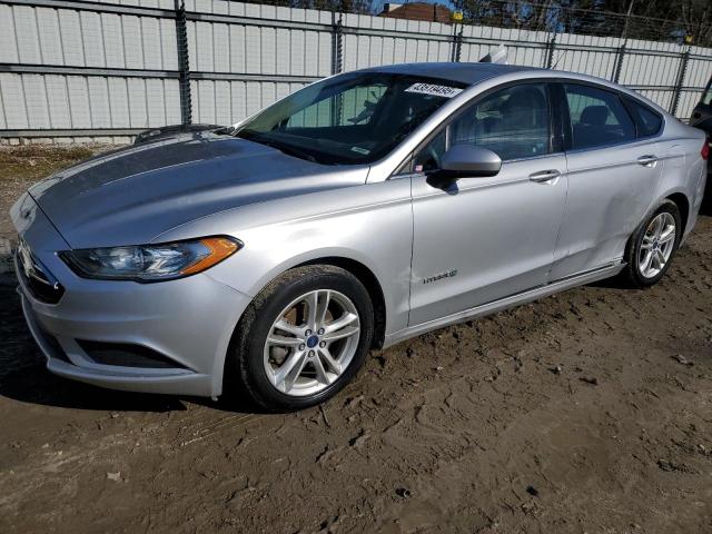 Vin: 3fa6p0lu9jr208728, lot: 43519495, ford fusion se hybrid 20181