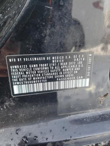 2019 VOLKSWAGEN JETTA S 3VWC57BU0KM092750