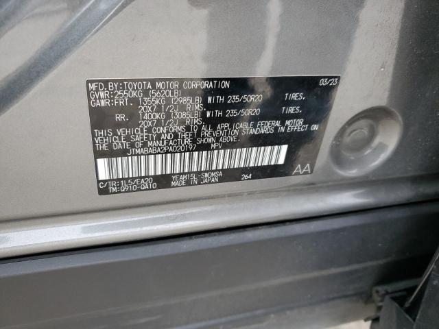2023 SUBARU SOLTERRA P JTMABABA2PA020197