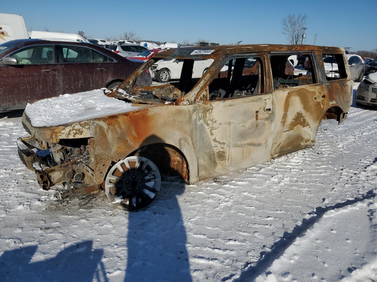 2FMGK5C81KBA01114 FORD FLEX SEL 2019