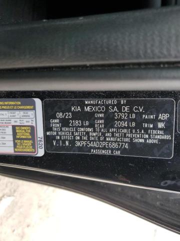 2023 KIA FORTE GT L - 3KPF54AD2PE686774
