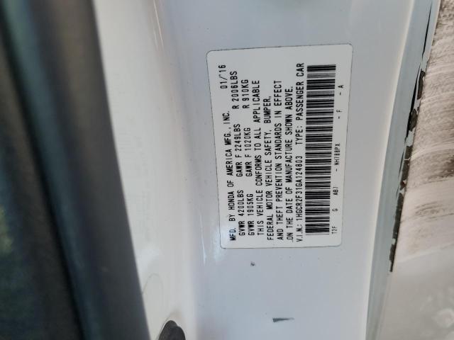 2016 HONDA ACCORD LX - 1HGCR2F31GA124803