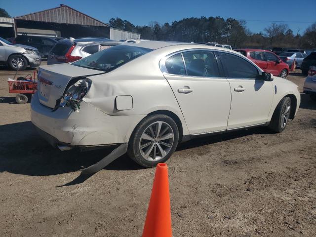 LINCOLN MKS 2009 white sedan 4d gas 1LNHM93R59G624124 photo #4