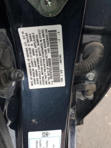 2020 HONDA INSIGHT EX 19XZE4F5XLE000036