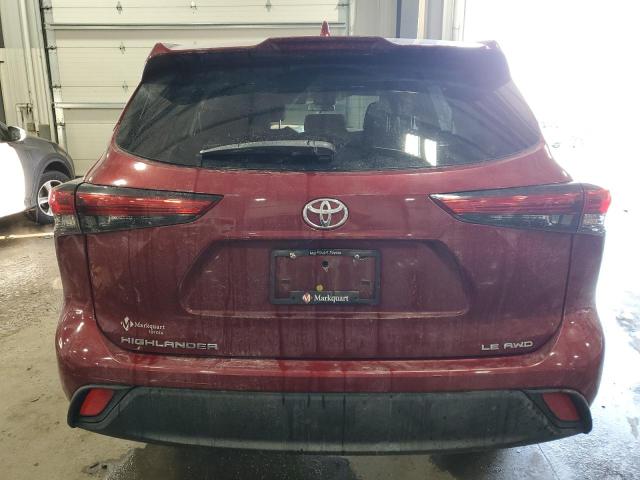 5TDBZRBH5MS061885 2021 TOYOTA HIGHLANDER