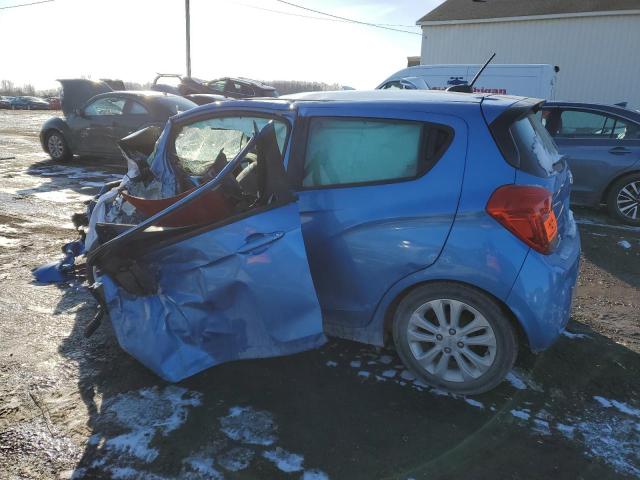 CHEVROLET SPARK 1LT 2017 blue hatchbac gas KL8CD6SA1HC756515 photo #3