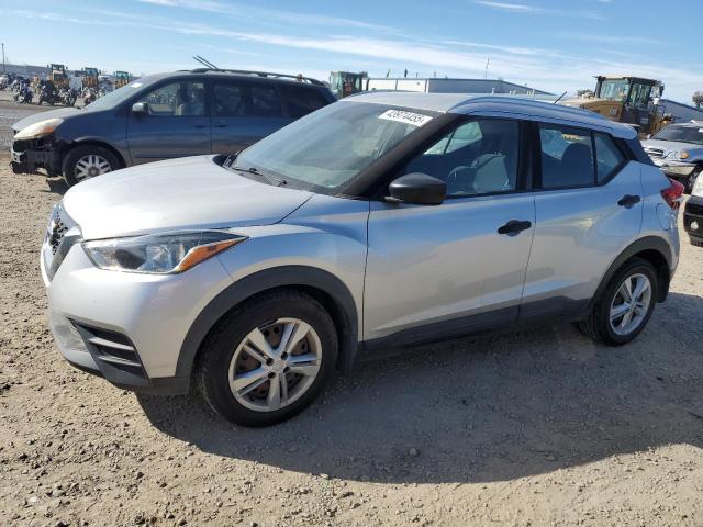 NISSAN KICKS S 2018 silver  gas 3N1CP5CU0JL544428 photo #1