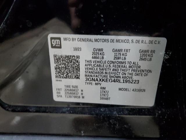 2024 CHEVROLET EQUINOX LT - 3GNAXKEG4RL195223