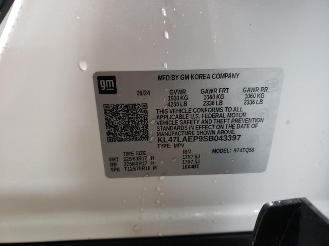 2025 BUICK ENVISTA PR - KL47LAEP9SB043397