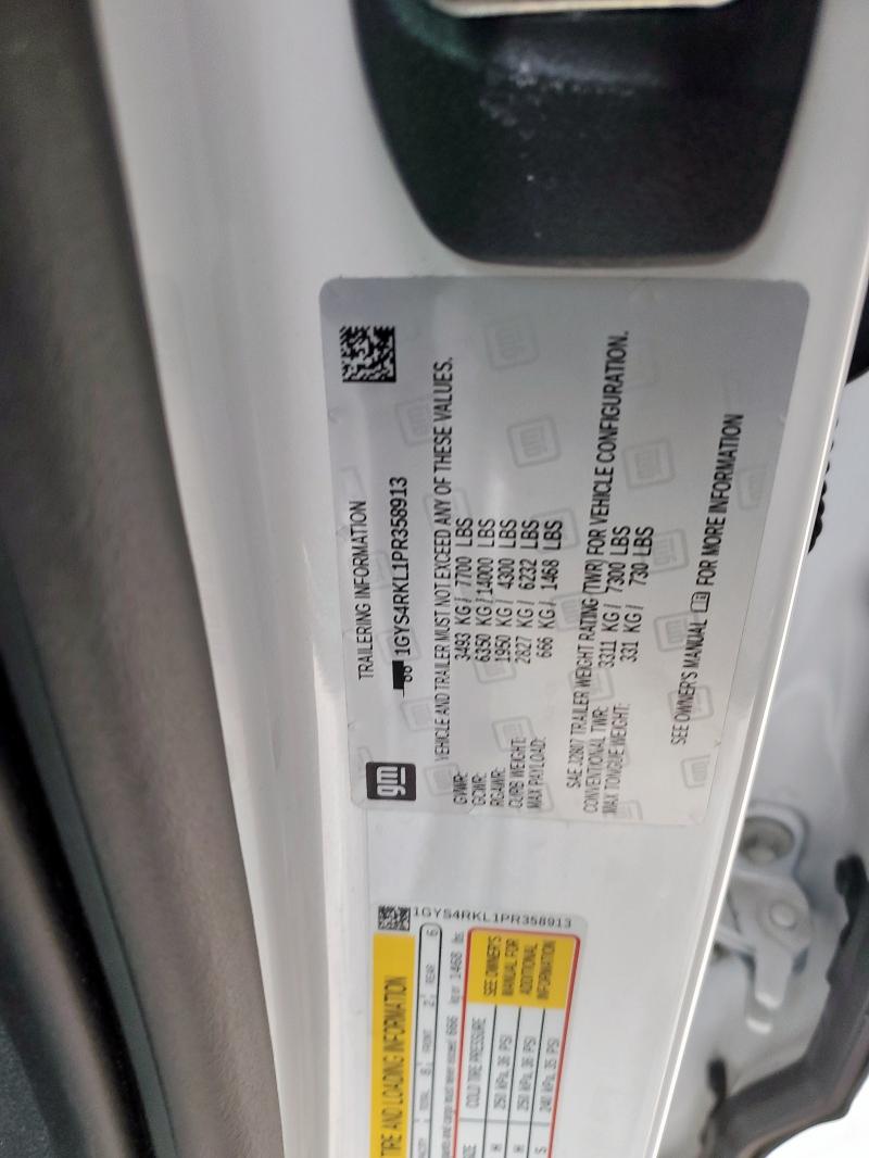 2023 CADILLAC ESCALADE E - 1GYS4RKL1PR358913