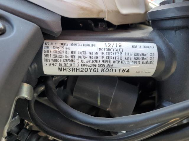 2020 YAMAHA MT-03 MH3RH20Y6LK001164
