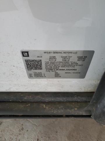 2019 CHEVROLET TRAVERSE H 1GNEVJKW5KJ319364