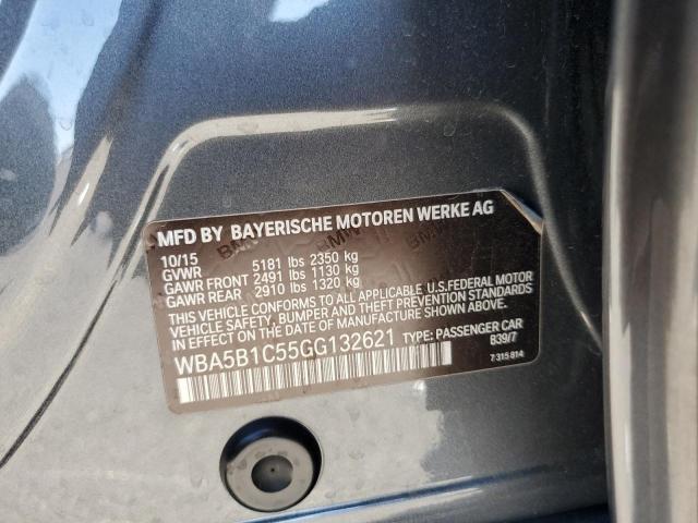 2016 BMW 535 I WBA5B1C55GG132621