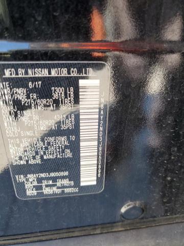 2018 NISSAN ARMADA SV - JN8AY2ND3J9050896