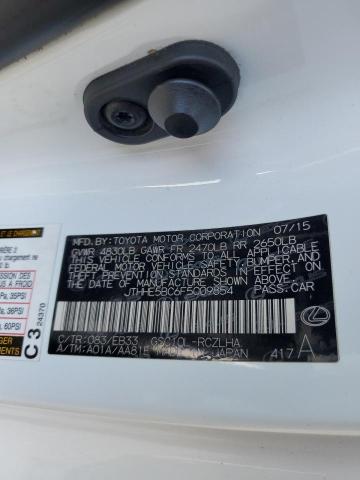 2015 LEXUS RC 350 JTHHE5BC6F5009854