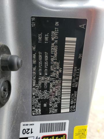 2017 TOYOTA SIENNA XLE - 5TDYZ3DC0HS811451