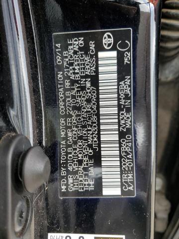 2015 TOYOTA PRIUS - JTDKN3DU8F0409607