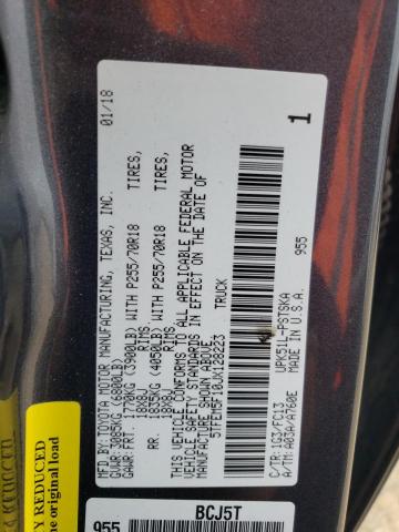 2018 TOYOTA TUNDRA CRE - 5TFEM5F10JX128223