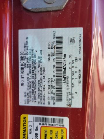 2019 FORD MUSTANG - 1FA6P8TH6K5203766