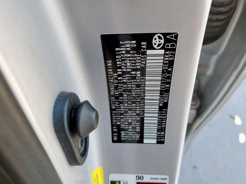 2017 TOYOTA COROLLA L - 5YFBURHE3HP604662