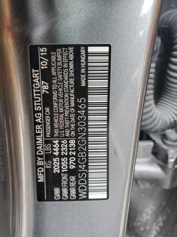 2016 MERCEDES-BENZ CLA 250 4M - WDDSJ4GB2GN303465