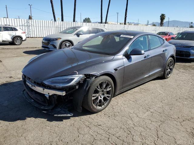 Vin: 5yjsa1e51mf455284, lot: 46405335, tesla model s 2021 img_1