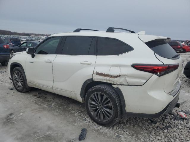 Vin: 5tdebrch9ls009593, lot: 44105875, toyota highlander hybrid platinum 20202