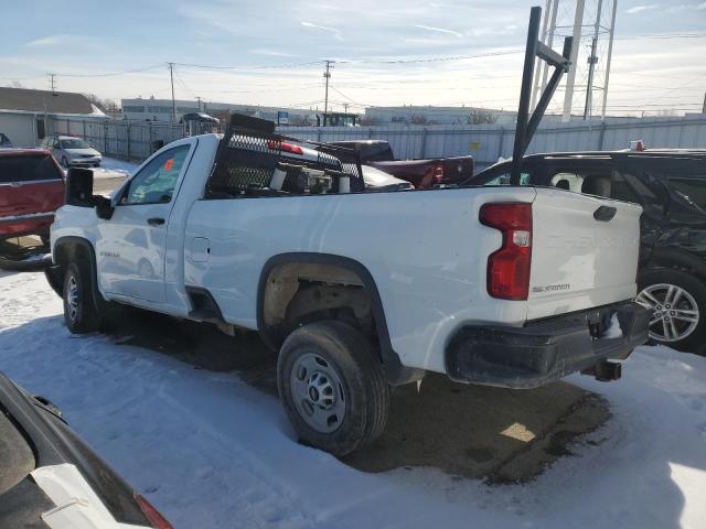 CHEVROLET SILVERADO 2021 white  gas 1GC0WLE71MF200667 photo #3