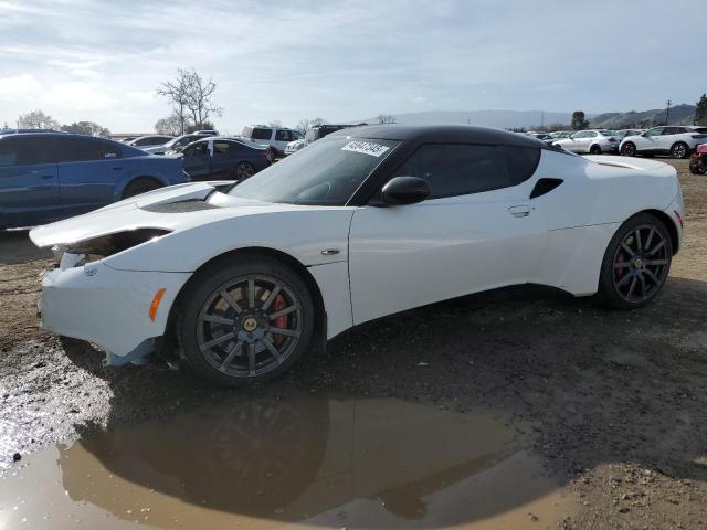 LOTUS EVORA 2014 white coupe gas SCCLMDTU5EHA10041 photo #1