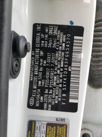 2015 KIA SORENTO LX - 5XYKTDA63FG654570